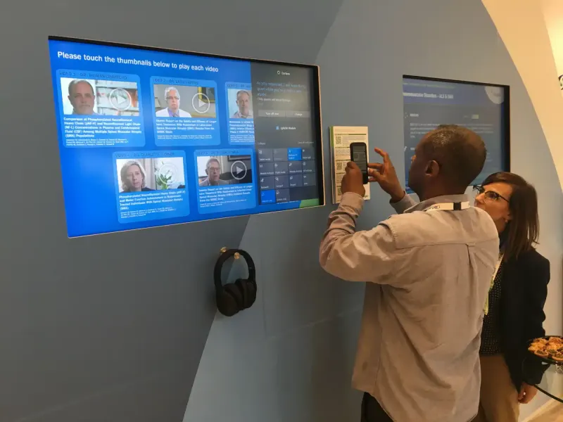 Biogen exhibition stand designed and built by Ephology — photo 12