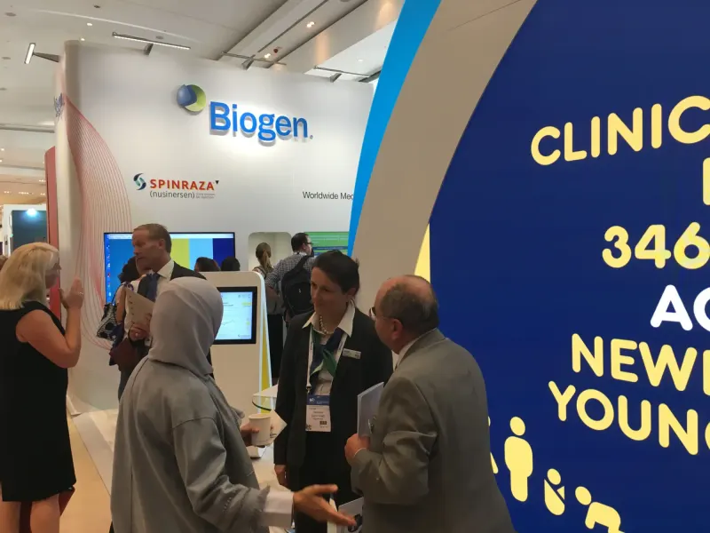 Biogen exhibition stand designed and built by Ephology — photo 13