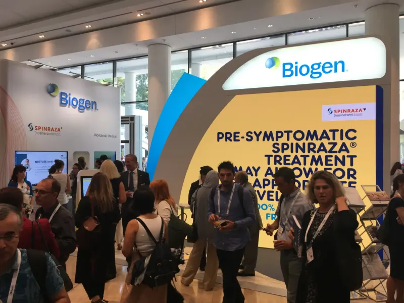 Biogen exhibition stand designed and built by Ephology — photo 14