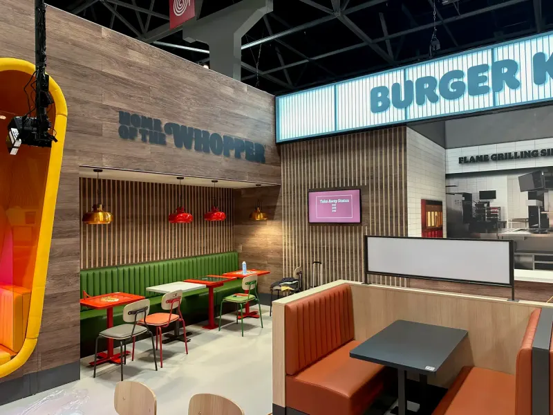 Burger King exhibition stand designed and built by Ephology — photo 11