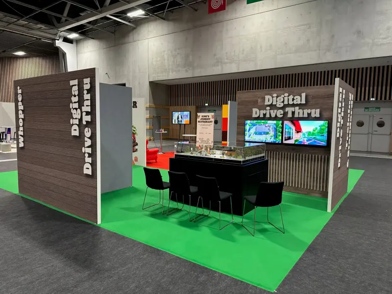 Burger King exhibition stand designed and built by Ephology — photo 13