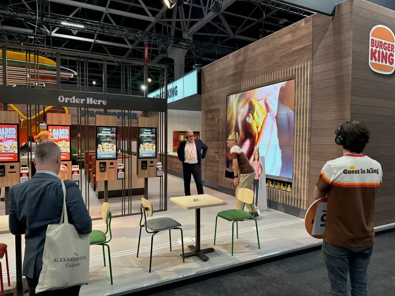 Burger King exhibition stand designed and built by Ephology — photo 18