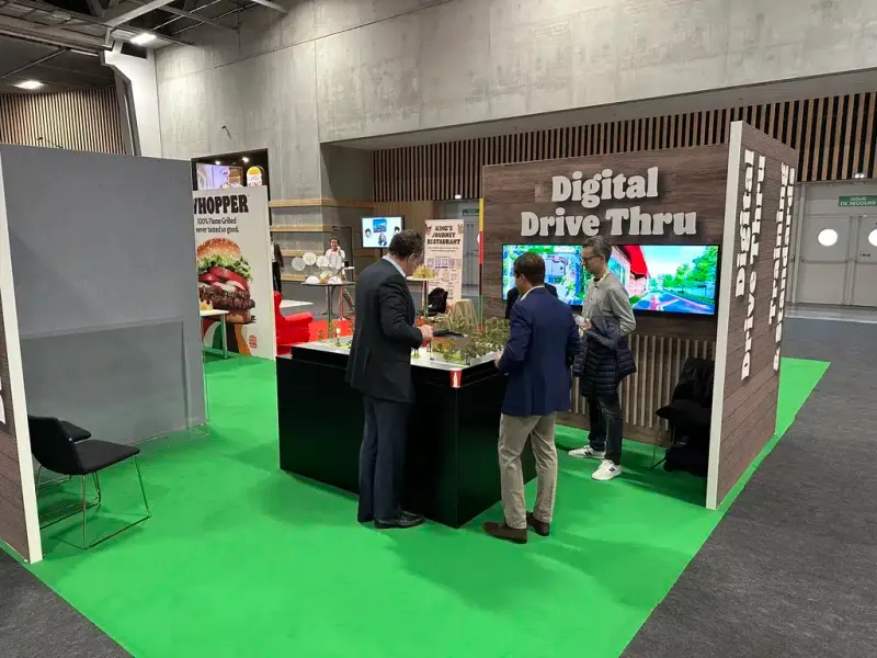 Burger King exhibition stand designed and built by Ephology — photo 6