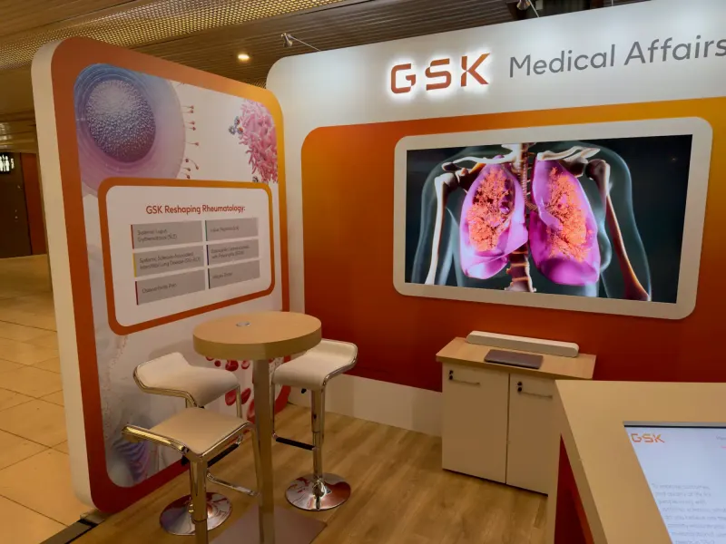 GSK exhibition stand designed and built by Ephology — photo 1