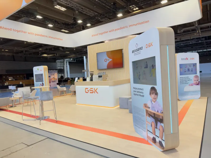 GSK exhibition stand designed and built by Ephology — photo 10