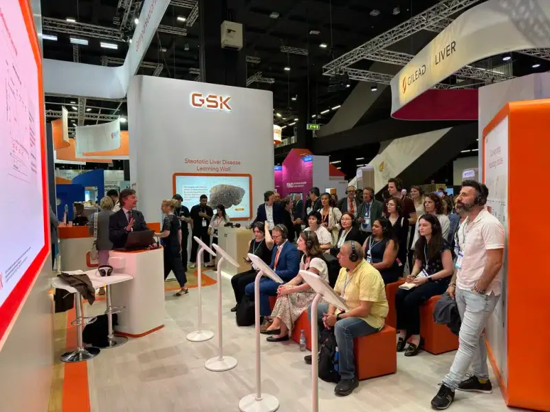 GSK exhibition stand designed and built by Ephology — photo 19
