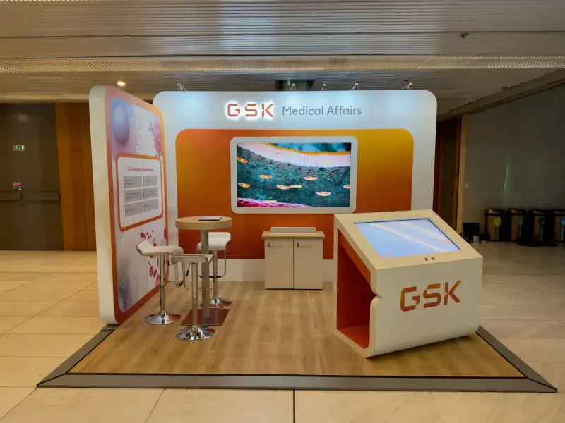 GSK exhibition stand designed and built by Ephology — photo 2