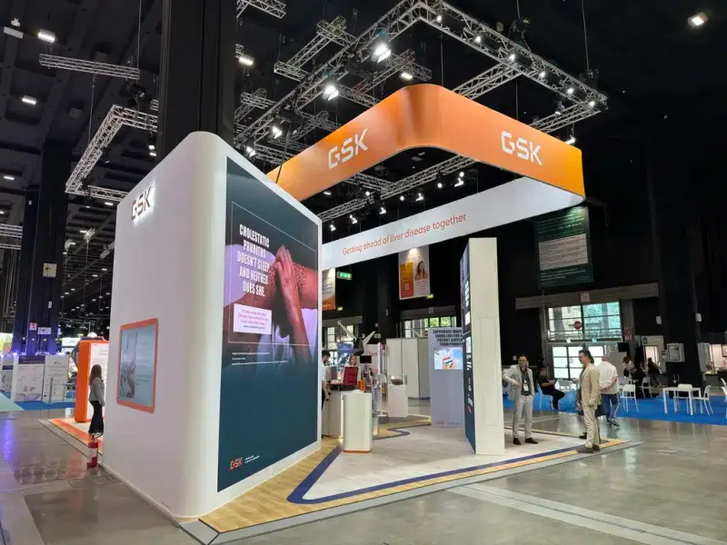 GSK exhibition stand designed and built by Ephology — photo 20