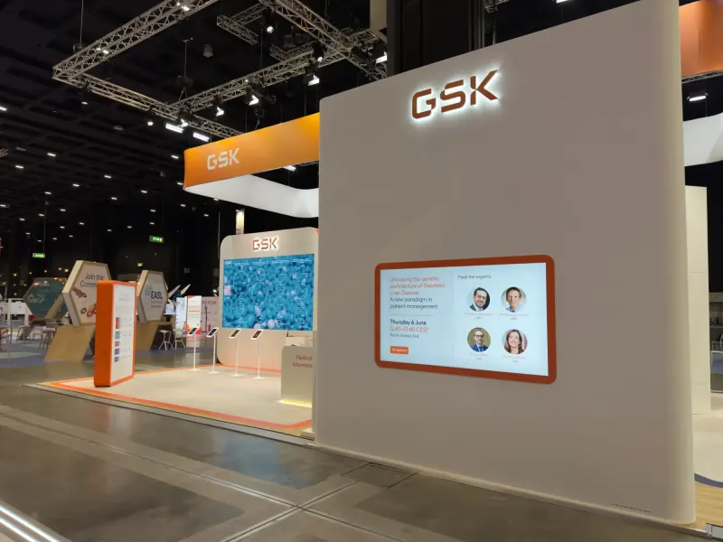 GSK exhibition stand designed and built by Ephology — photo 26
