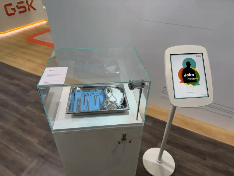 GSK exhibition stand designed and built by Ephology — photo 32