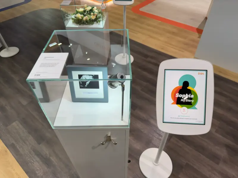GSK exhibition stand designed and built by Ephology — photo 33
