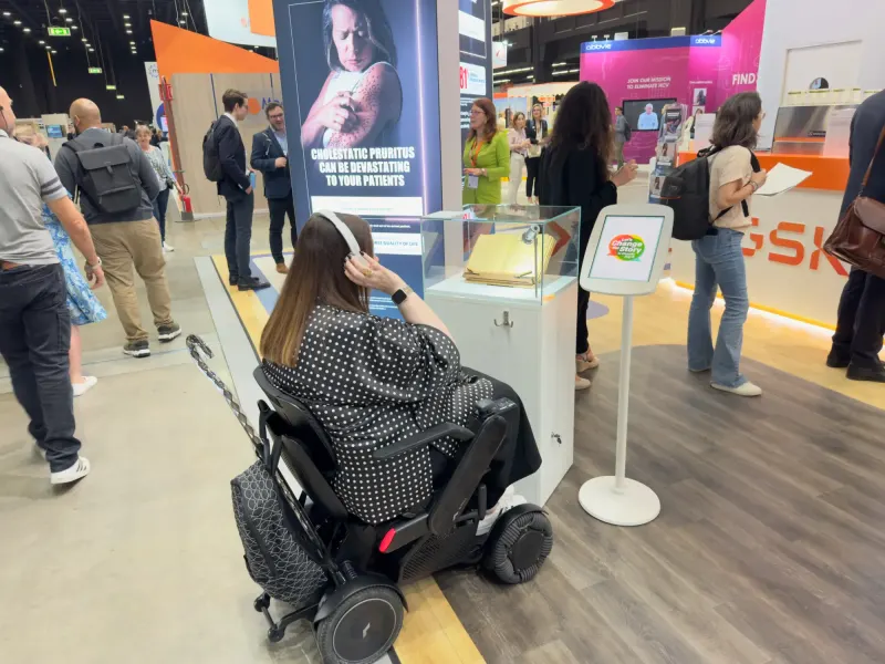 GSK exhibition stand designed and built by Ephology — photo 41