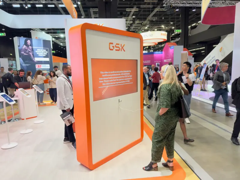 GSK exhibition stand designed and built by Ephology — photo 42