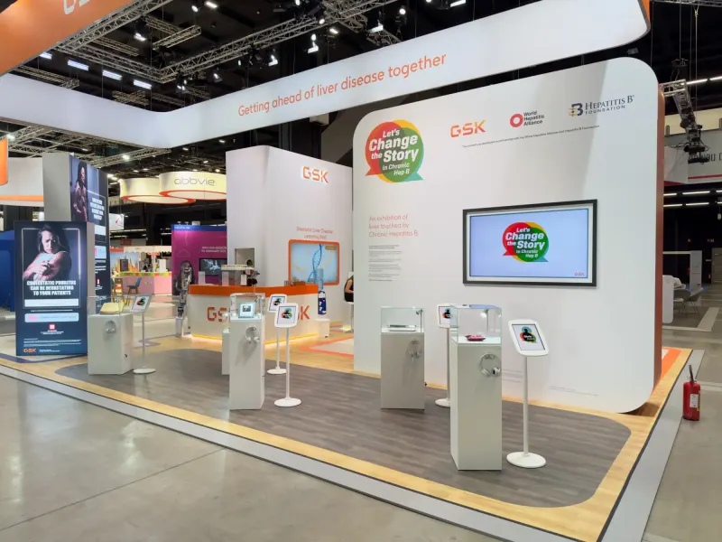 GSK exhibition stand designed and built by Ephology — photo 44