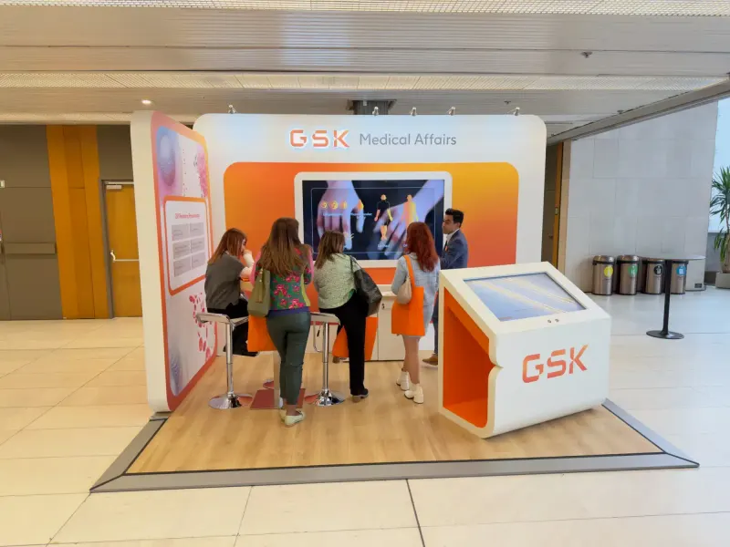 GSK exhibition stand designed and built by Ephology — photo 5