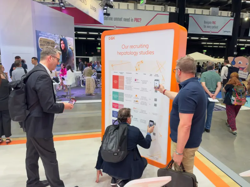 GSK exhibition stand designed and built by Ephology — photo 51