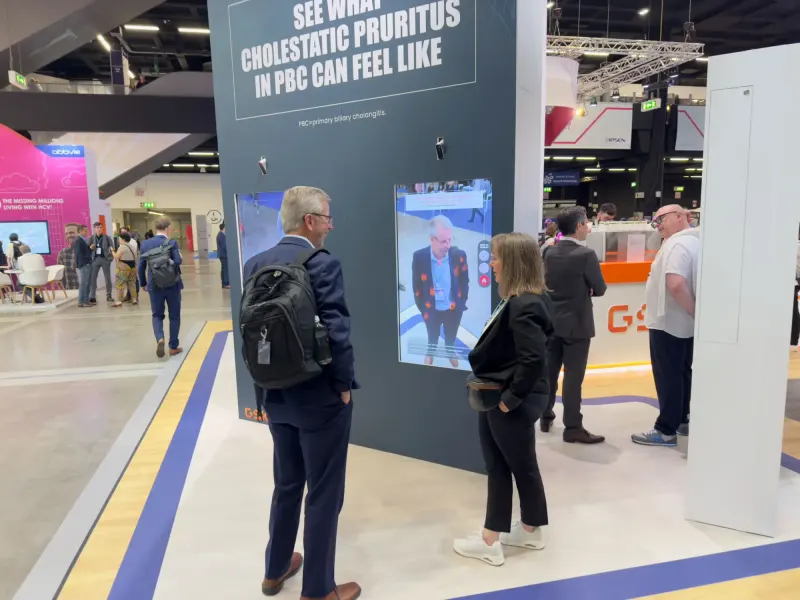 GSK exhibition stand designed and built by Ephology — photo 53