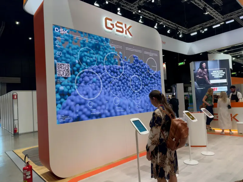 GSK exhibition stand designed and built by Ephology — photo 55