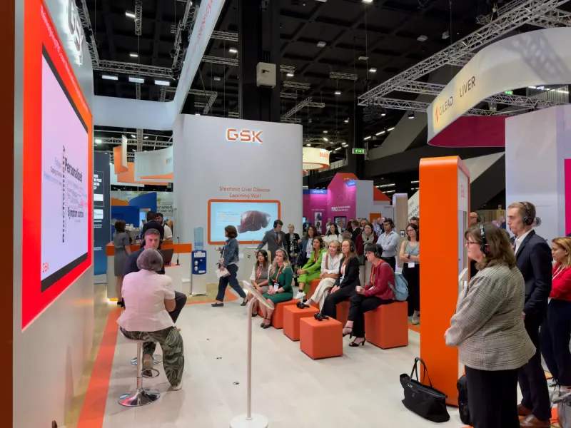 GSK exhibition stand designed and built by Ephology — photo 60