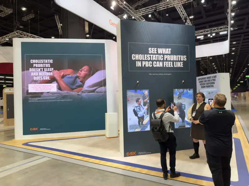 GSK exhibition stand designed and built by Ephology — photo 63