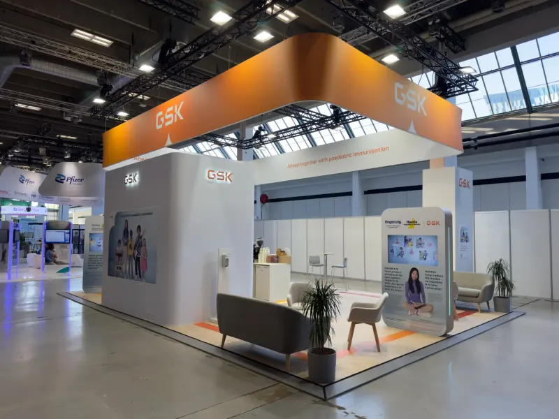 GSK exhibition stand designed and built by Ephology — photo 8