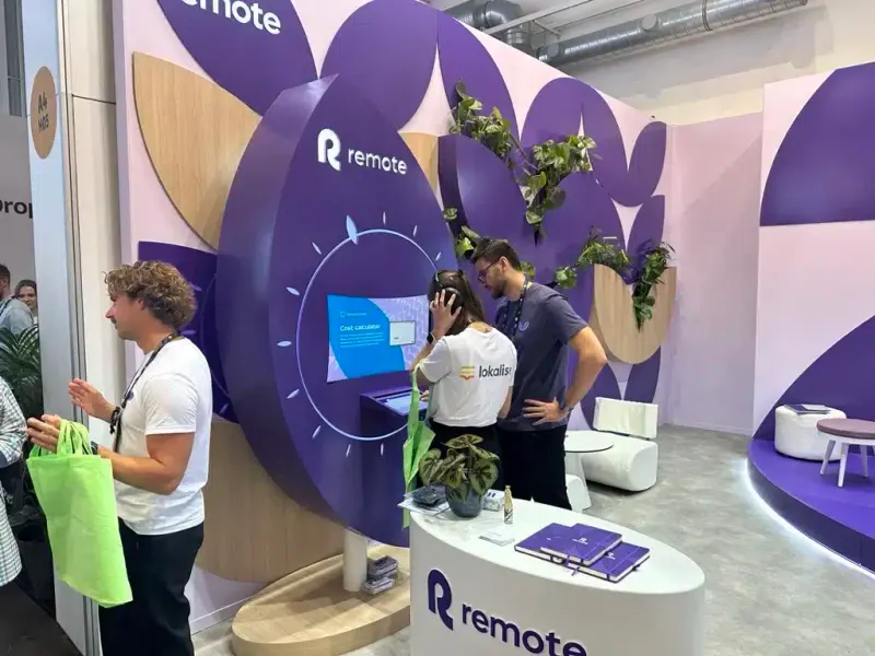 Remote exhibition stand designed and built by Ephology — photo 1
