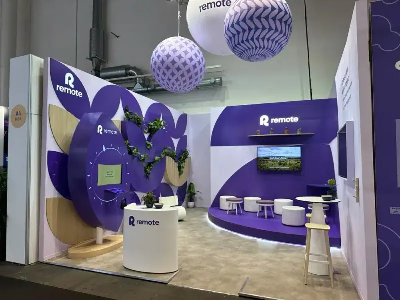 Remote exhibition stand designed and built by Ephology — photo 2